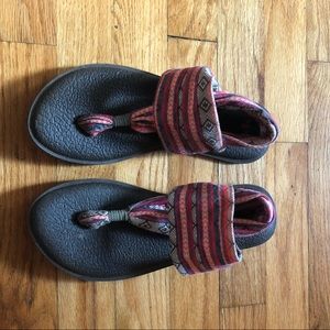 Sanuk sandal yoga flip flops